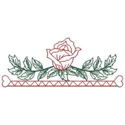 Heirloom Rose Border 07(Md) machine embroidery designs