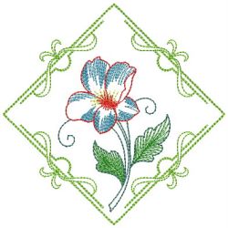 Heirloom Flowers 4(Md) machine embroidery designs