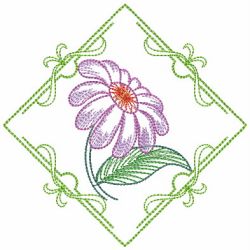 Heirloom Flowers 4 10(Md) machine embroidery designs