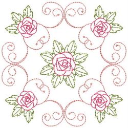 Fabulous Rose Quilt 1 03(Sm) machine embroidery designs