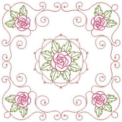 Fabulous Rose Quilt 1 10(Sm)