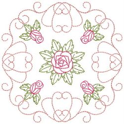 Fabulous Rose Quilt 3 06(Sm) machine embroidery designs