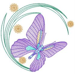 Summer Butterflies(Sm) machine embroidery designs