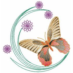 Summer Butterflies 04(Lg) machine embroidery designs