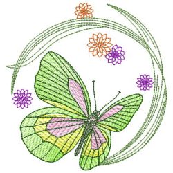 Summer Butterflies 05(Lg) machine embroidery designs