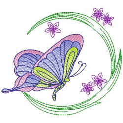 Summer Butterflies 06(Md) machine embroidery designs