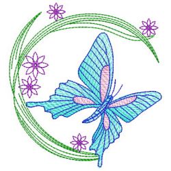 Summer Butterflies 09(Lg) machine embroidery designs