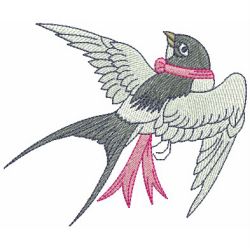 Spring Birds 06(Lg) machine embroidery designs