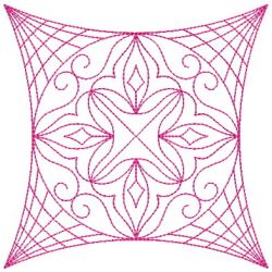 Redwork Quilt Blocks 4 10(Sm)