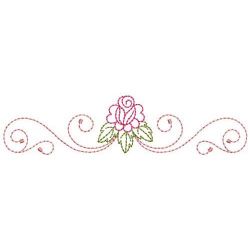 Fabulous Rose Borders 01(Sm) machine embroidery designs