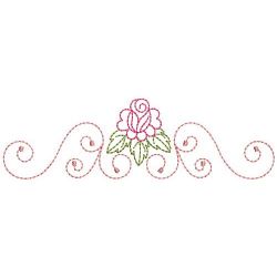 Fabulous Rose Borders 02(Sm) machine embroidery designs