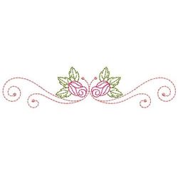 Fabulous Rose Borders 05(Md) machine embroidery designs