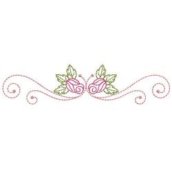 Fabulous Rose Borders 05(Lg) machine embroidery designs