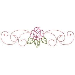 Fabulous Rose Borders 06(Sm) machine embroidery designs