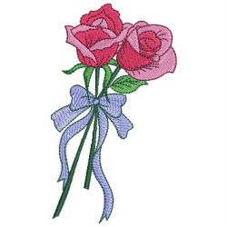 Variegated Rose 02(Sm) machine embroidery designs