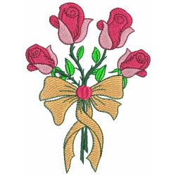 Variegated Rose 03(Sm) machine embroidery designs