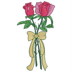 Variegated Rose 08(Sm) machine embroidery designs
