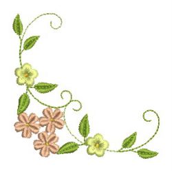 Flower Corners 08 machine embroidery designs