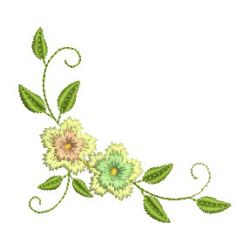 Flower Corners 09 machine embroidery designs