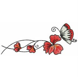 Swirly Butterflies 2(Lg) machine embroidery designs