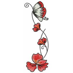 Swirly Butterflies 2 02(Md) machine embroidery designs