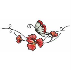 Swirly Butterflies 2 04(Lg) machine embroidery designs