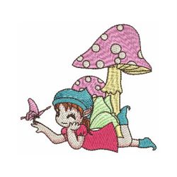 Playful Fairies 08 machine embroidery designs