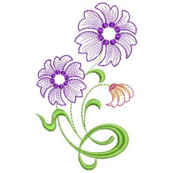 Heirloom Flowers 5 01(Md) machine embroidery designs