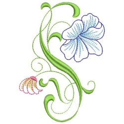 Heirloom Flowers 5 02(Md) machine embroidery designs