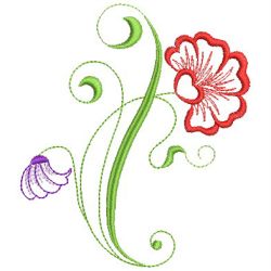 Heirloom Flowers 5 08(Lg) machine embroidery designs