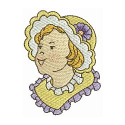 Hat Girls 06 machine embroidery designs