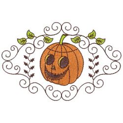 Charming Pumpkins 09(Md) machine embroidery designs