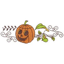 Charming Pumpkins 10(Md) machine embroidery designs