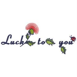 Lucky Flowers 04(Md) machine embroidery designs