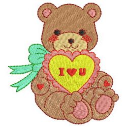 Cuddly Bears machine embroidery designs