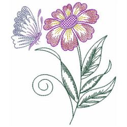 Floral Butterflies 03(Sm) machine embroidery designs