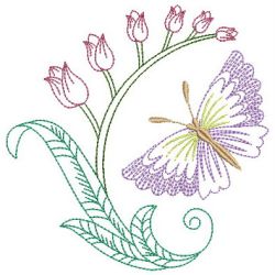 Floral Butterflies 05(Sm) machine embroidery designs