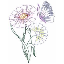 Floral Butterflies 06(Md) machine embroidery designs