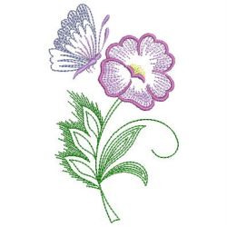 Floral Butterflies 09(Lg) machine embroidery designs