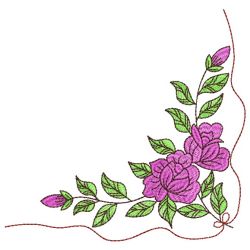 Floral Corner 03(Sm) machine embroidery designs