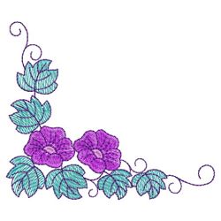 Floral Corner 09(Sm) machine embroidery designs