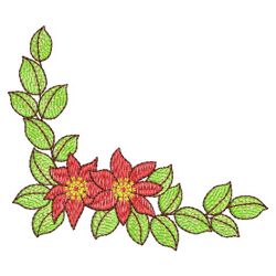 Floral Corner 10(Lg) machine embroidery designs