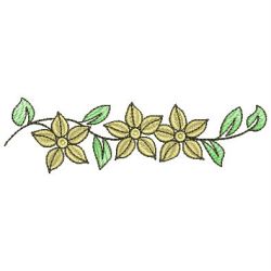 Floral Border 04(Sm) machine embroidery designs