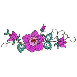 Floral Border 06(Md) machine embroidery designs