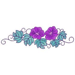 Floral Border 09(Lg) machine embroidery designs