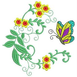 Floral Decor 10(Md) machine embroidery designs