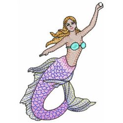 Divine Mermaids 01(Md) machine embroidery designs