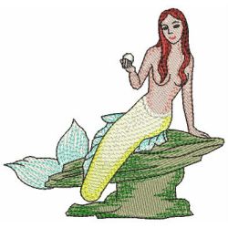 Divine Mermaids 04(Lg) machine embroidery designs