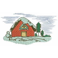 Dream Houses 05 machine embroidery designs