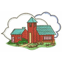 Dream Houses 08 machine embroidery designs